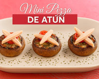 Mini pizzas de atún: receta fácil, saludable y deliciosa