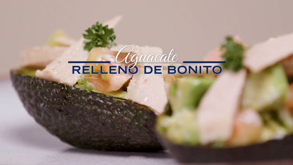 Receta: aguacate relleno de bonito