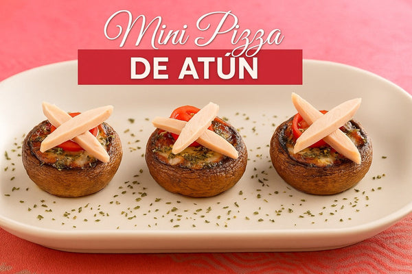 Mini pizzas de atún: receta fácil, saludable y deliciosa