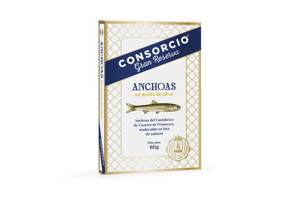 Anchovas da Cantábria em azeite - 110g