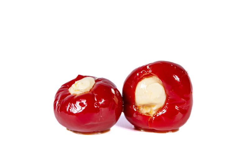 Pimenta cereja recheada com queijo - 190g